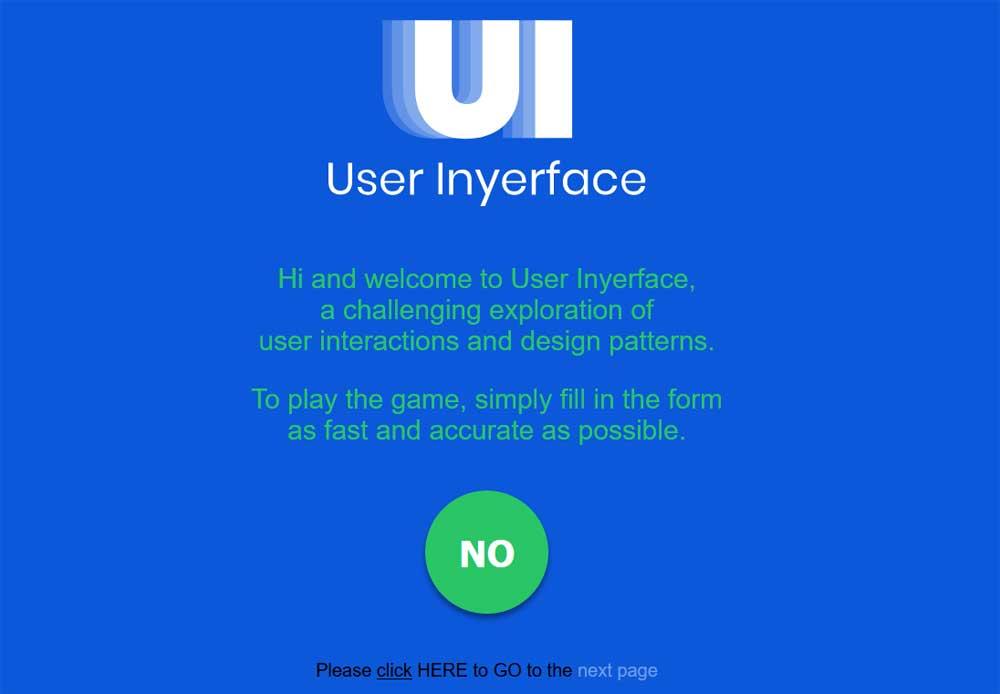 web User Inyerface